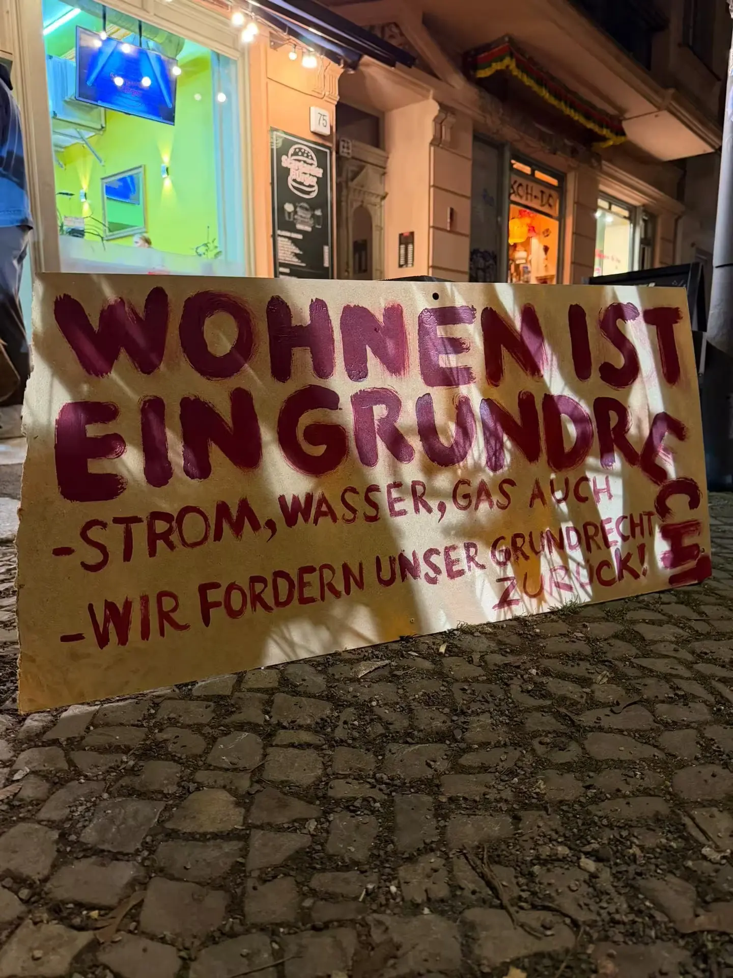 Housing is a human right!