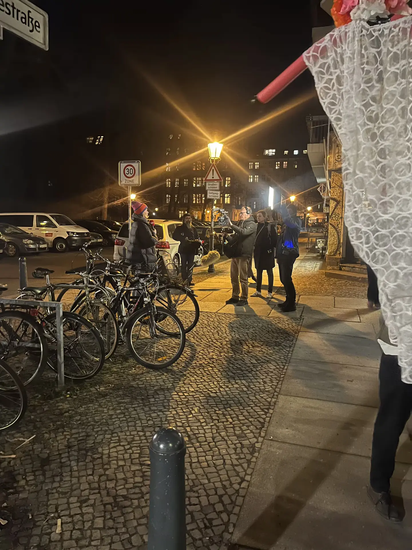 The media is interested in our story and the issues we are facing.